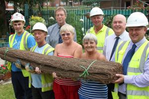 Muswell garden fence handover july2015a