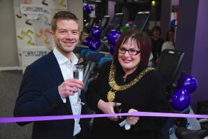 Official launch of new Anytime Fitness centre at Castleward, Derby