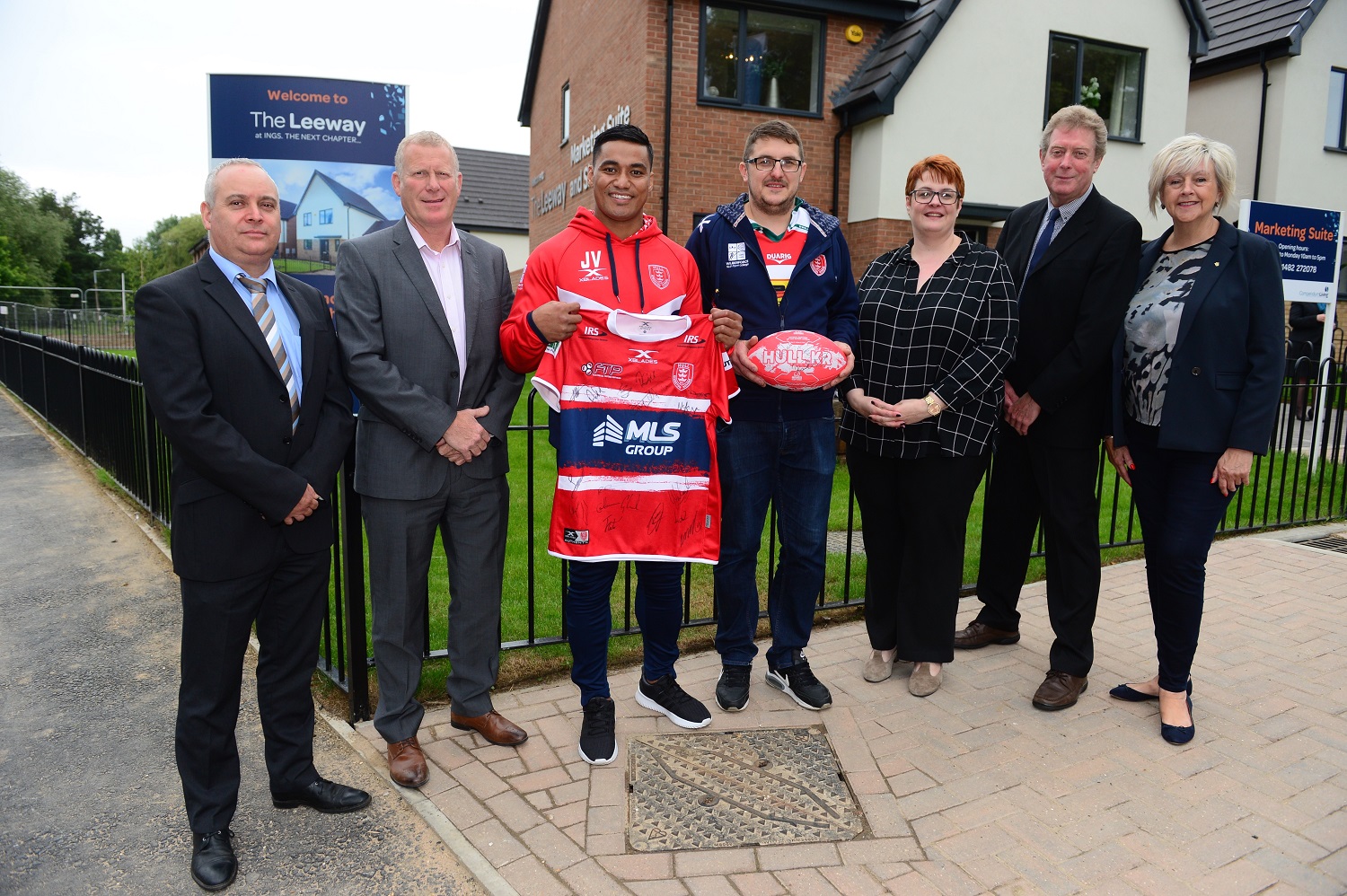 Hull Kingston Rovers Star Launches Show Homes Compendium Living