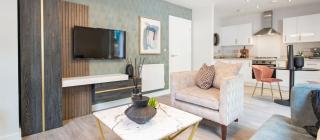 Show home open plan living